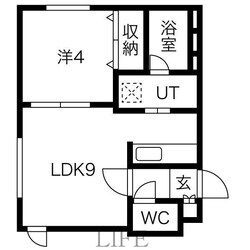 EVERGREEN　KIKUSUIの物件間取画像